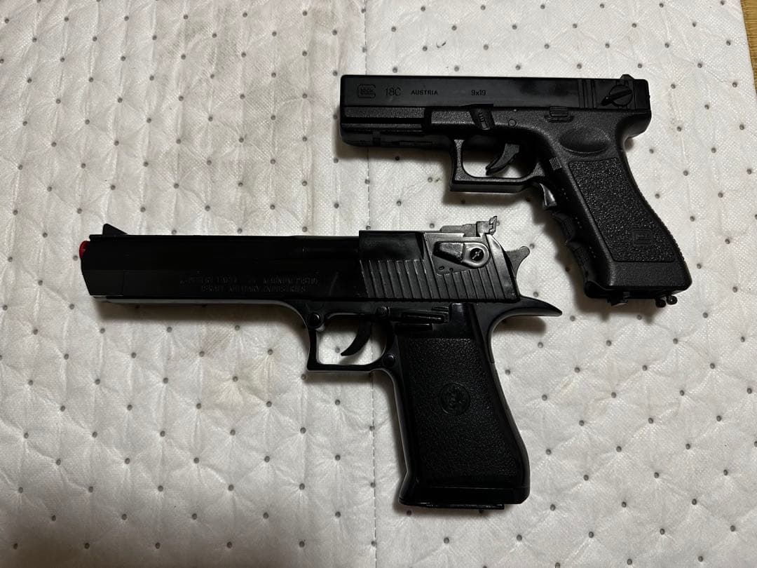 デザートイーグル-グロック18Cセット