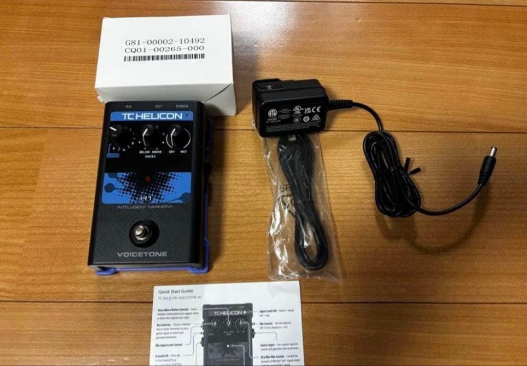 配信機器・PA機器・レコーディング機器 TC HELICON VOICETONE H1