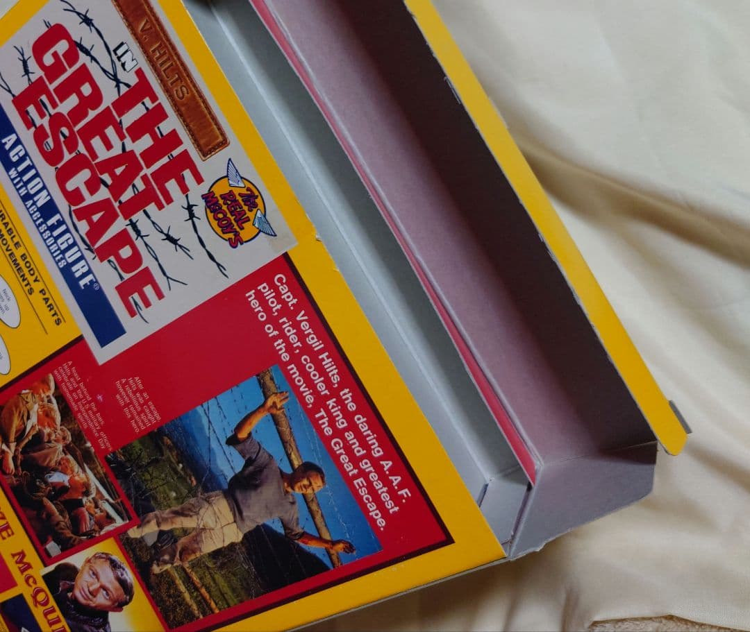 リアルマッコイズ 【スティーブマックイーン大脱走】当時物　外箱開封