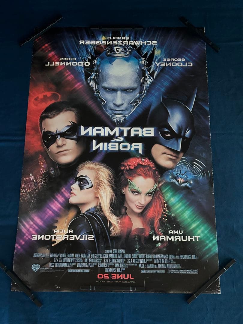 バットマン&ロビン　Mr.フリーズの逆襲　USオリジナル映画ポスター