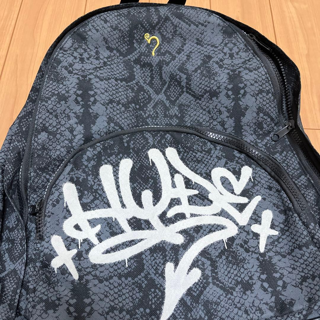 HYDE ハイド ラルク リュック バックパック パイソン柄 【経年劣化有り