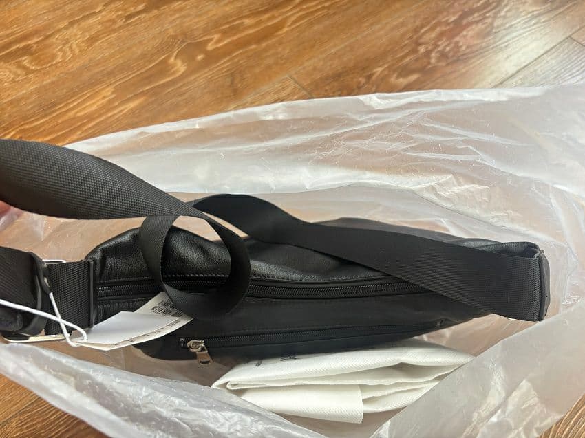 russetソフトレザーラウンドショルダーバッグ