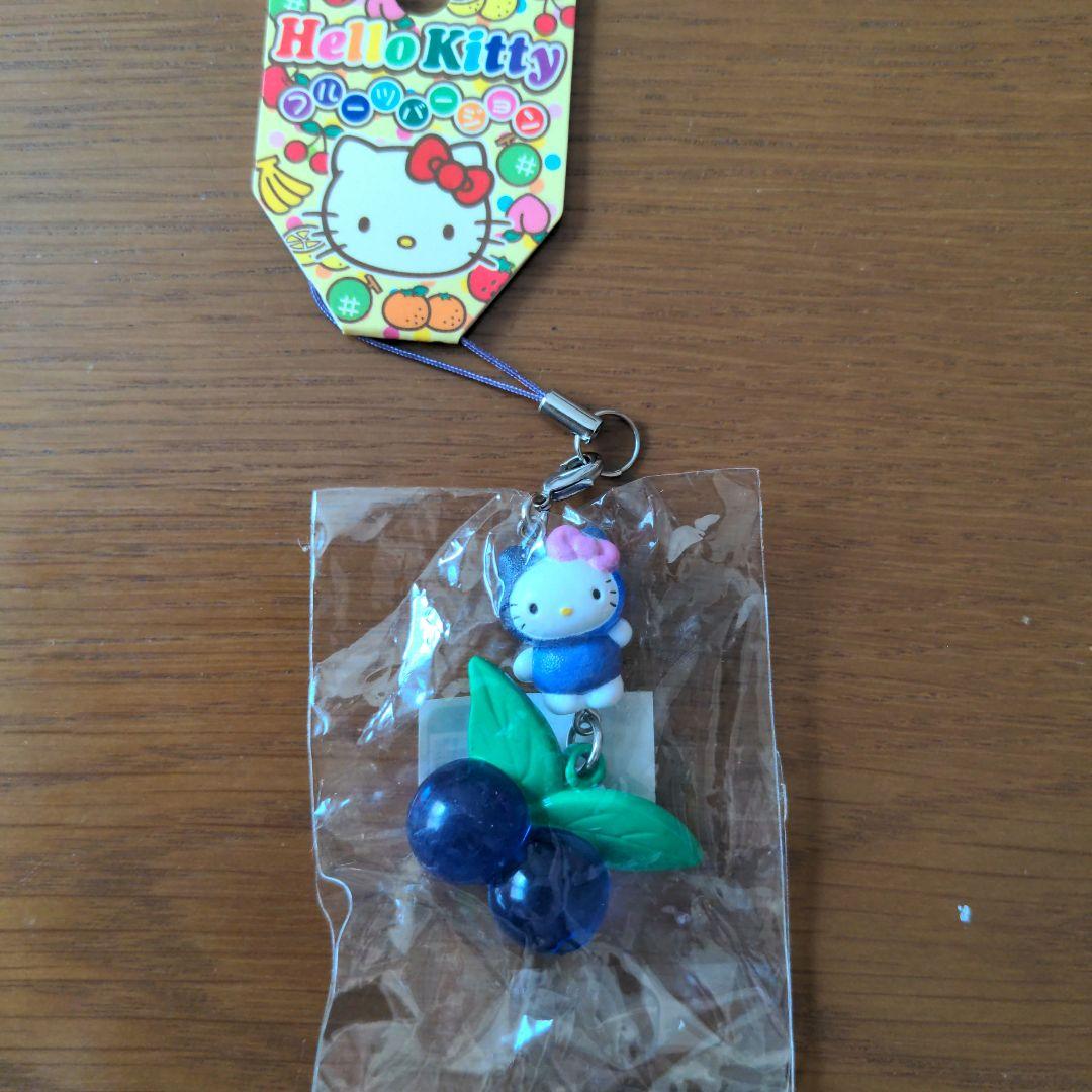 ご当地キティ フルーツキティ ストラップ 根付け ハローキティ