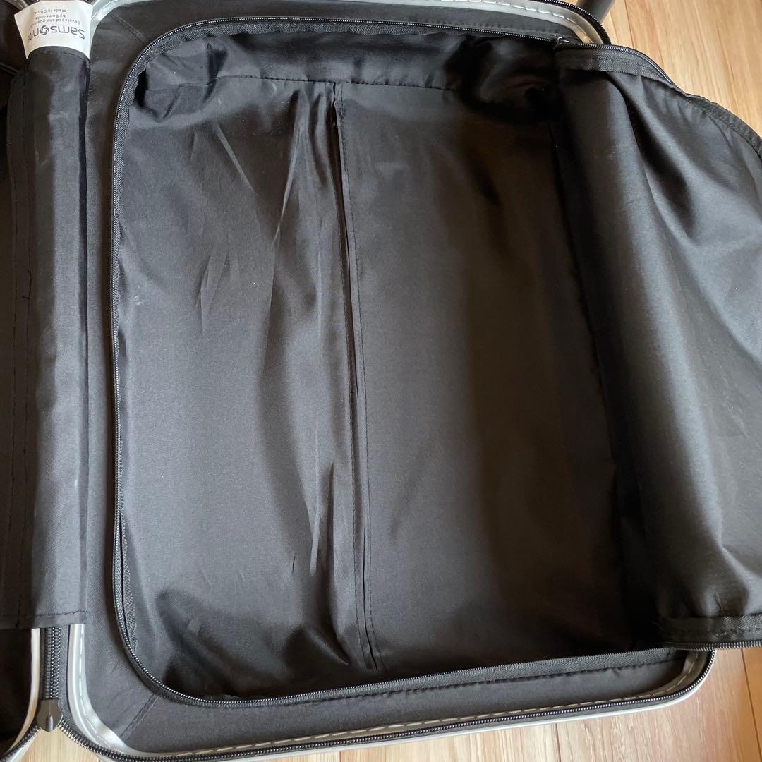 サムソナイト Samsonite INOVA SPINER55 スーツケース 銀 3泊4日