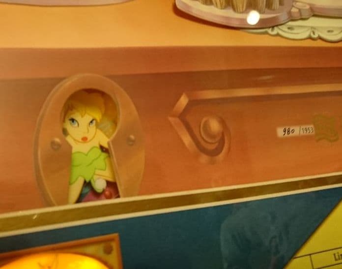 希少　ディズニーピーターパンANIMATED Tinker Bell 1953