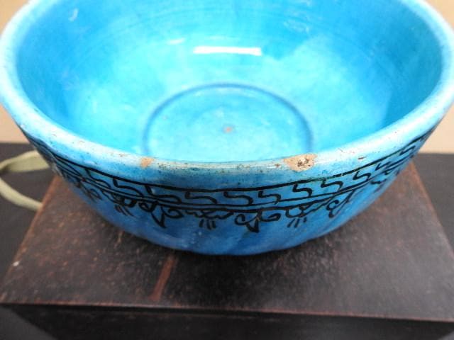 ペルシャ　青釉鉢　保存箱　MA262