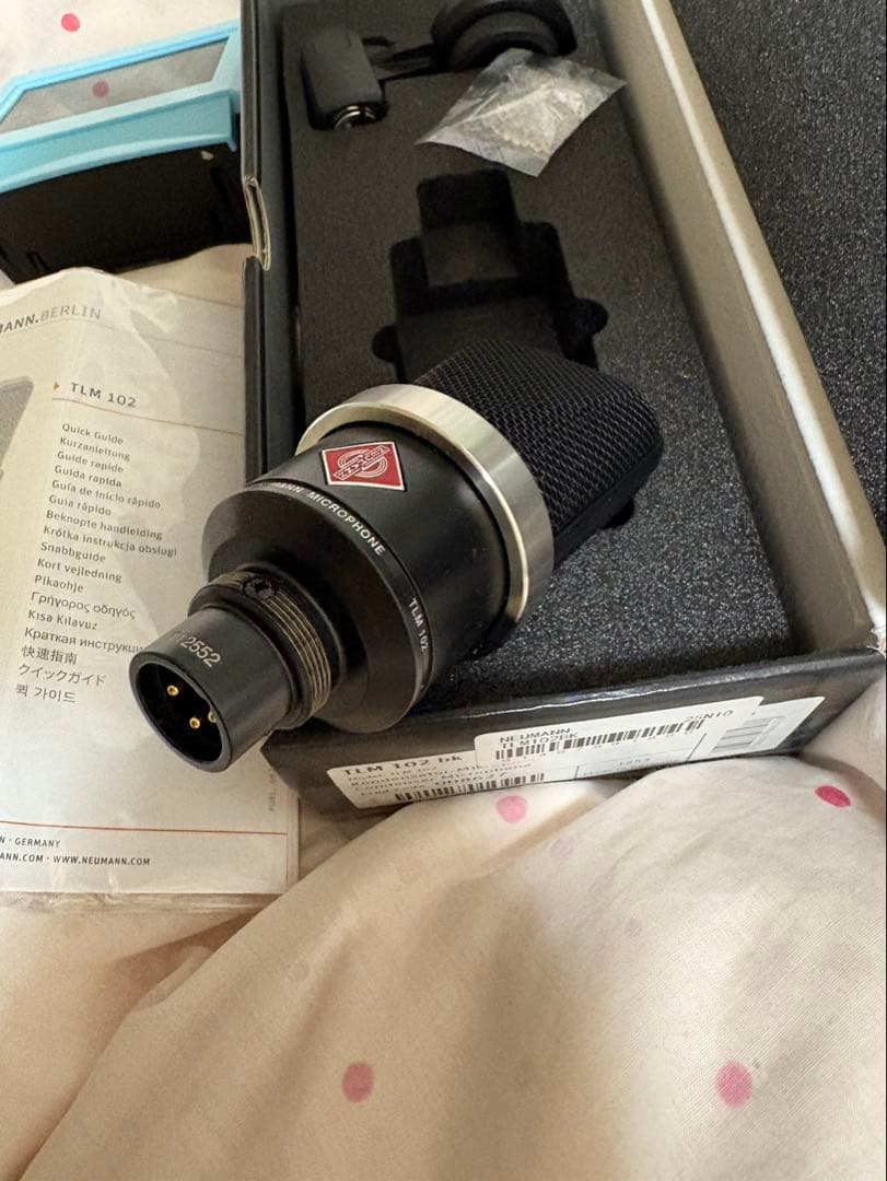 Neumann TLM102＋AG03＋MDR-CD900ST 配信3点セット