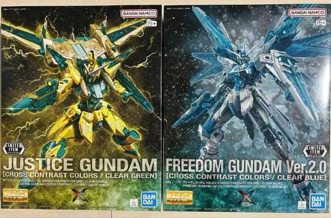 即購入可MG 1/100 フリーダムVer.2.0、ジャスティス