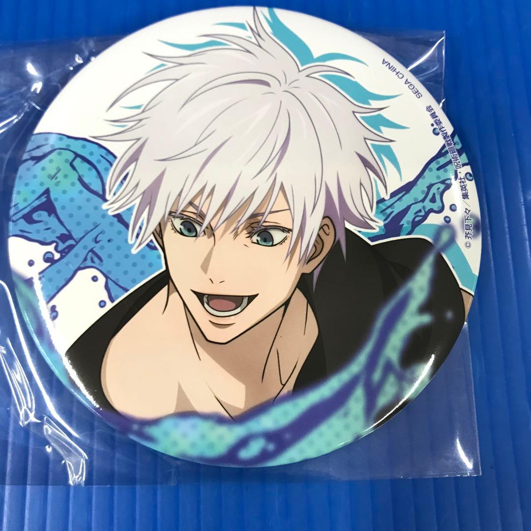 セガ ラッキーくじ 呪術廻戦 SPLASH×BATTLE K賞 五条悟 バッジ - メルカリ