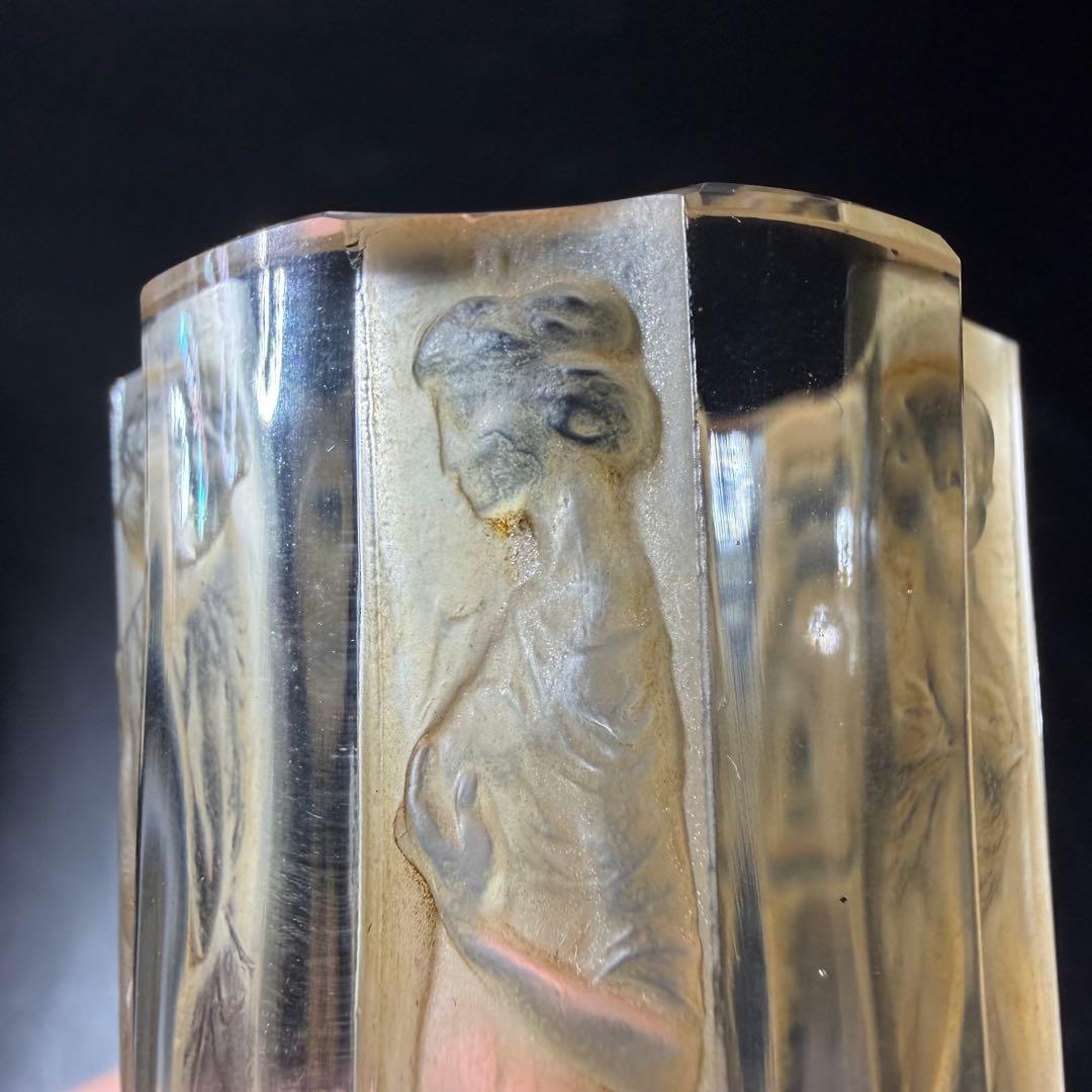 ふ*子様 ルネ・ラリック 6人の肖像 ゴブレット ガラス 工芸品