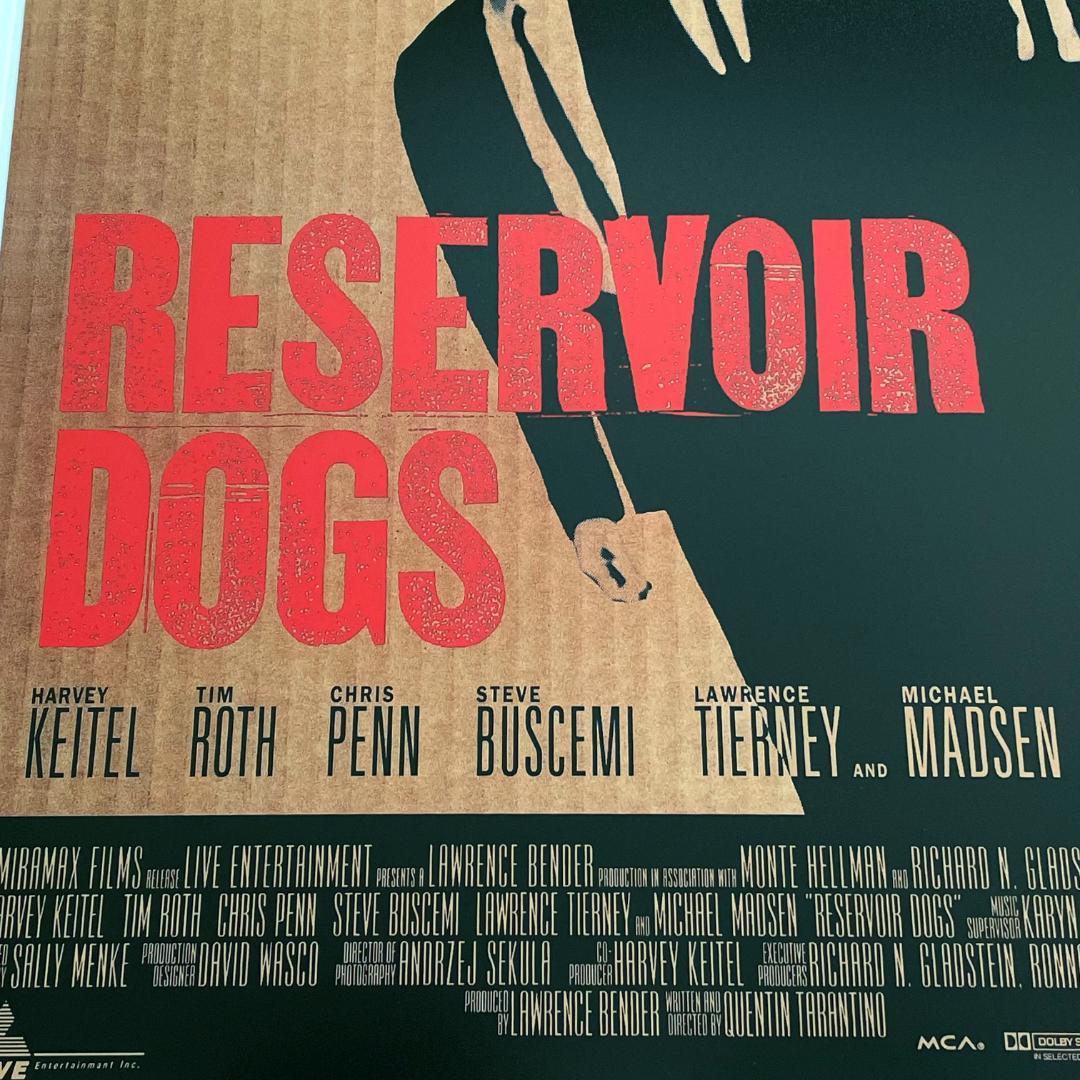 US版ポスター『レザボア・ドッグス』（Reservoir Dogs） - メルカリ