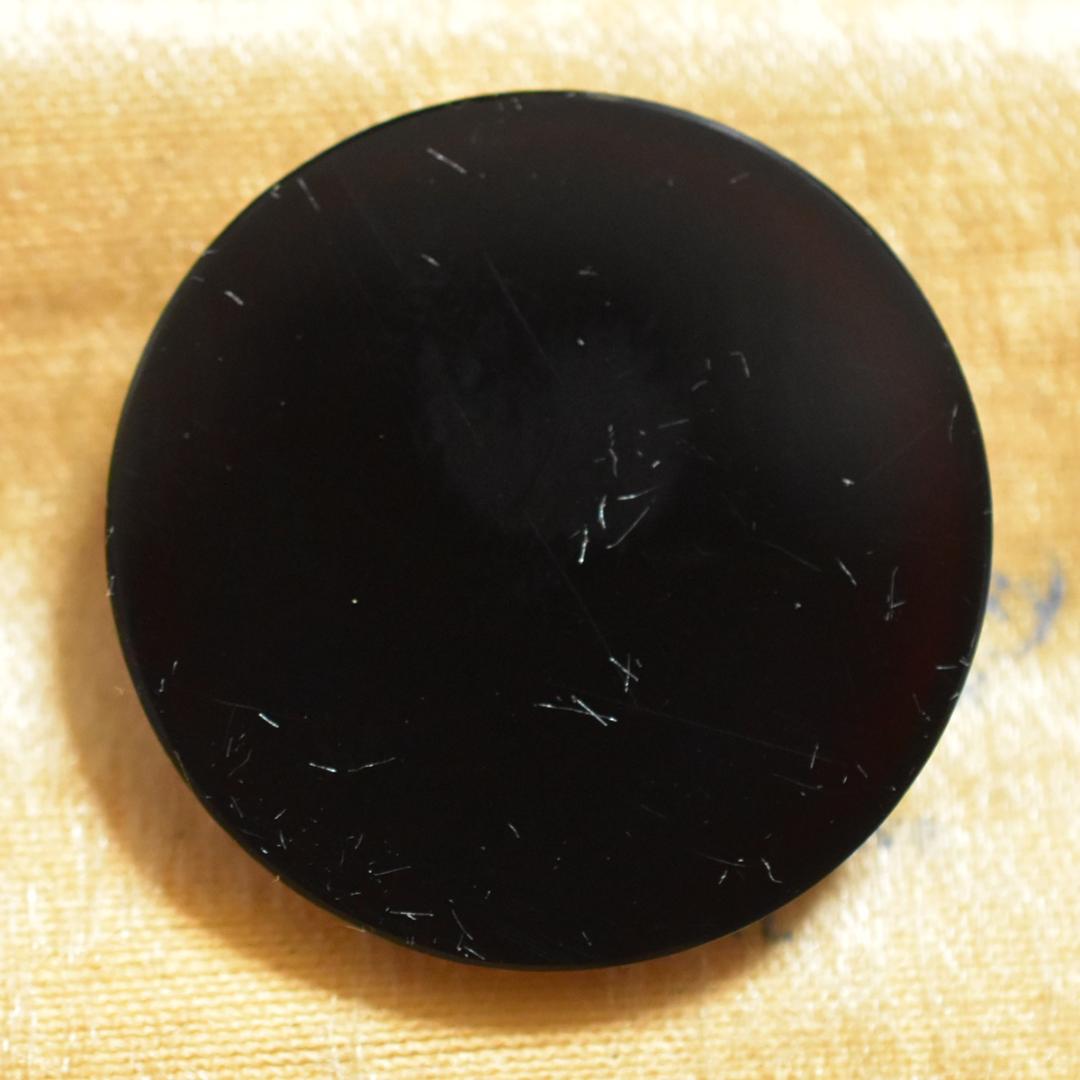 アンティーク 非加熱黒瑪瑙 貴婦人のハードストーンカメオルース/裸石