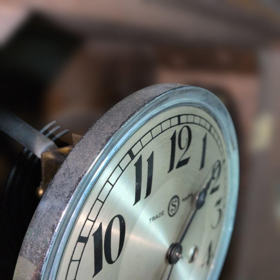 精工舎　稼働品　ゼンマイ時計　振り子時計　昭和レトロ