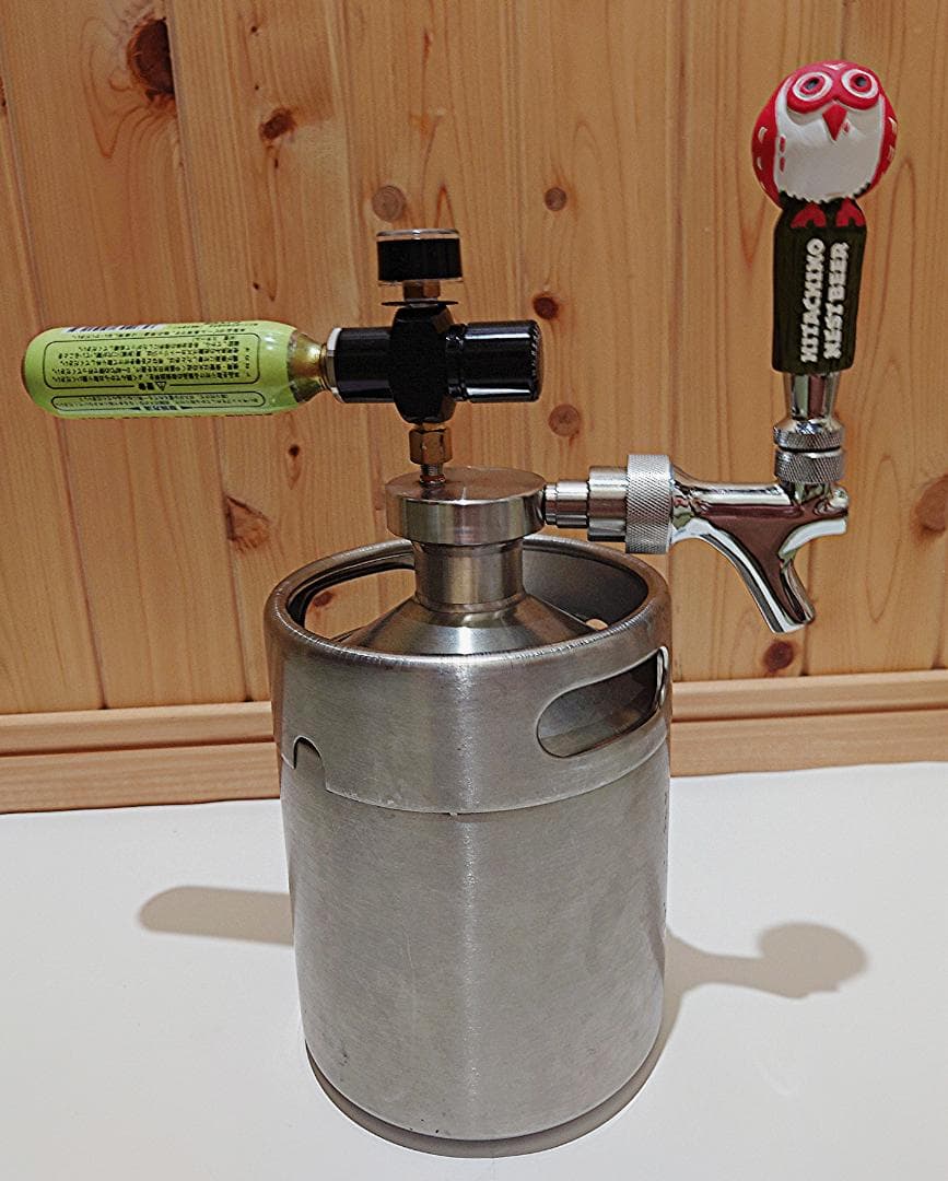 国内産炭酸ガスカートリッジ 35g対応】ミニビールサーバー ミニガス