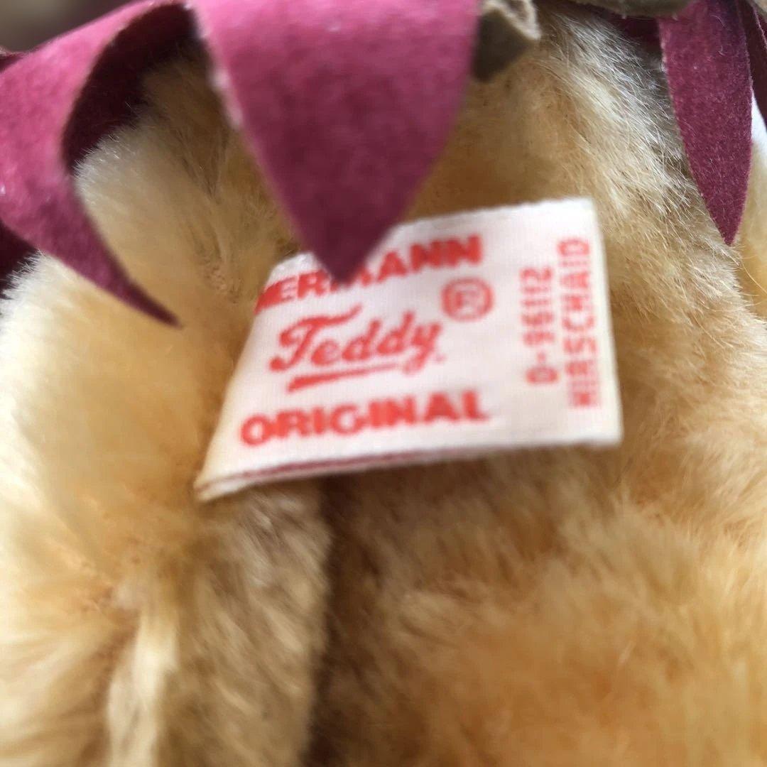 テディベア Hermann Teddy オリジナル ぬいぐるみ ベージュ