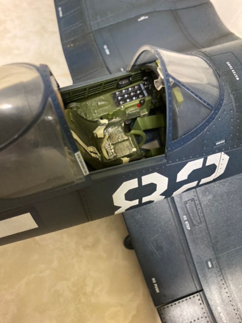 エリートフォース　コルセア　1/18  塗装済完成品　全長約57cm  レア