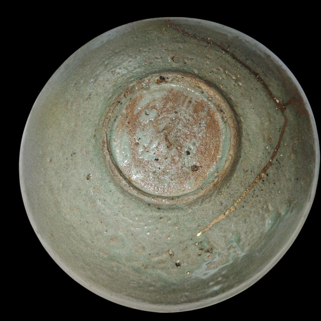 14世紀代 高麗青磁碗 金継ぎ 時代