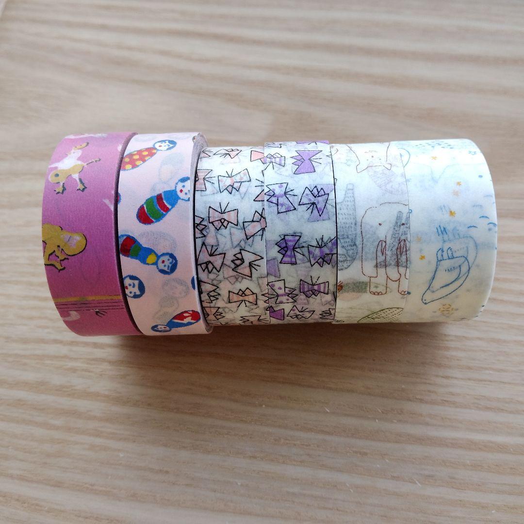 マスキングテープ 切り売り 倉敷意匠 23種 【動物・人物】 - メルカリ