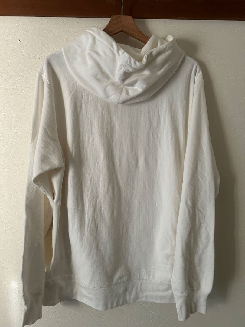 激レア！13ss supremeblingボックスロゴパーカー綾野剛着ホワイト