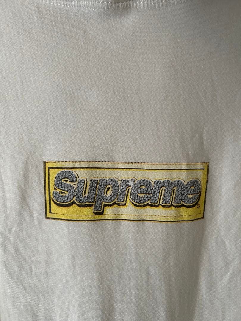 激レア！13ss supremeblingボックスロゴパーカー綾野剛着ホワイト