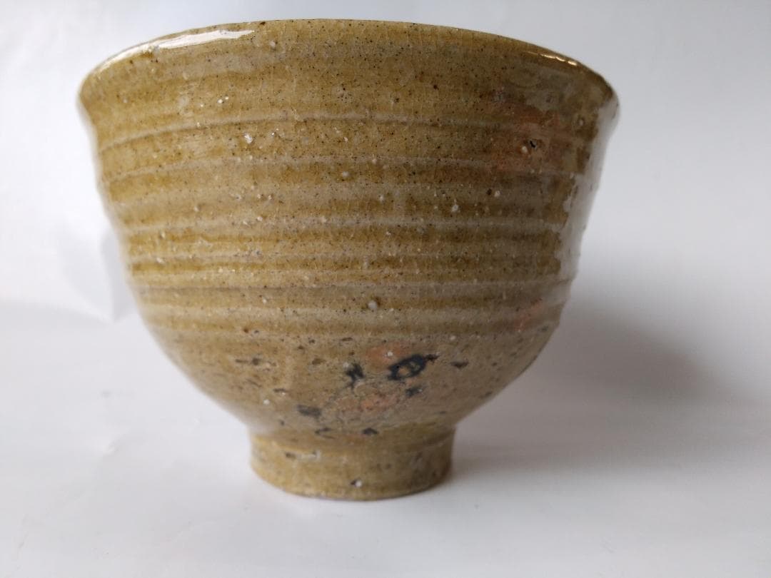 西尾香舟 作 『 立鶴 』 茶碗 茶道具 抹茶碗 共箱 新品 未使用 保管品