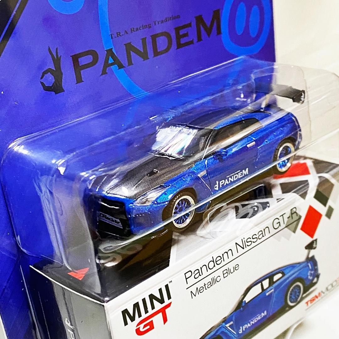 トイザらス限定 MINI GT Pandem GT-R R35 メタリックブルー