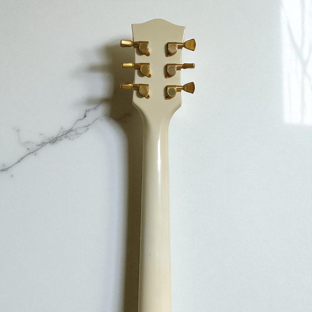 希少品 動作品 Juno レスポール エレキギター ホワイト