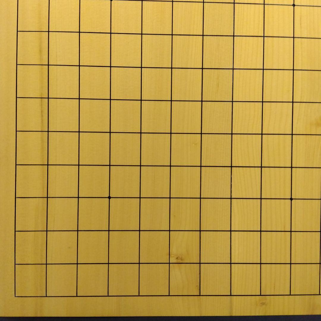 【国産　本榧　２寸卓上碁盤　柾目②】
