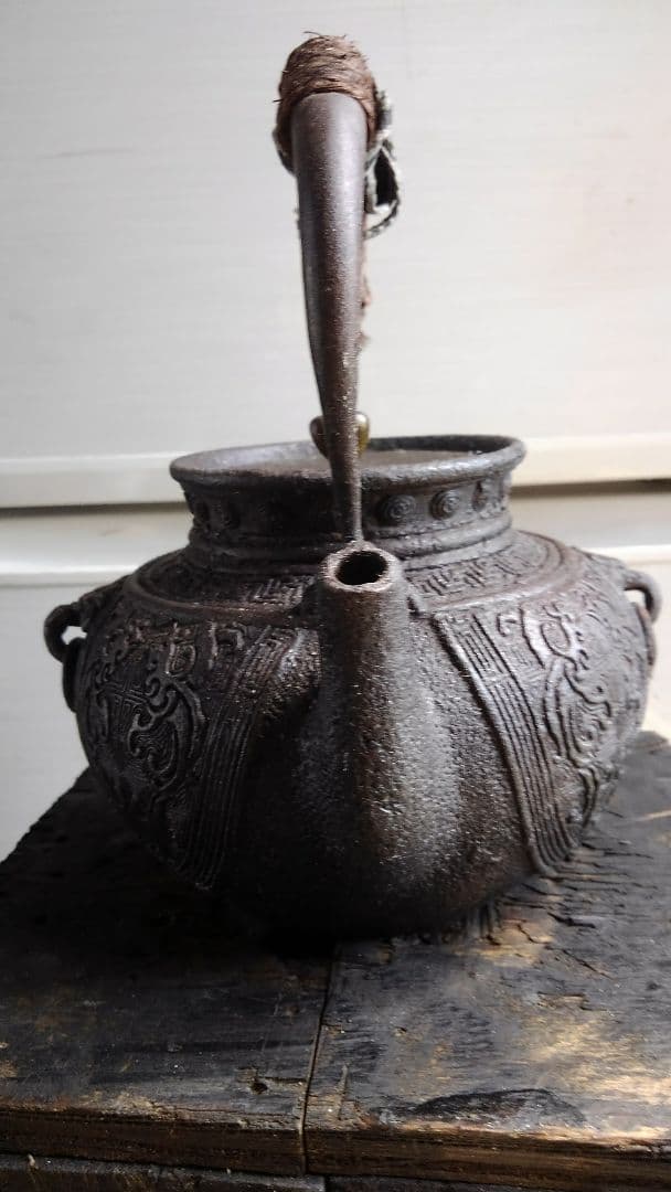 吉田叡示 銅像 共箱 在銘 YOSHIDA ブロンズ 彫刻 置物 金属工芸 銅製