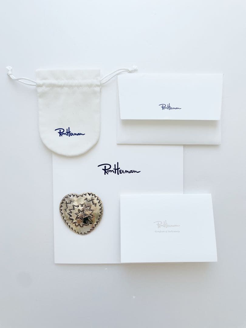 ロンハーマン HARPOクラシックビッグハートブローチ