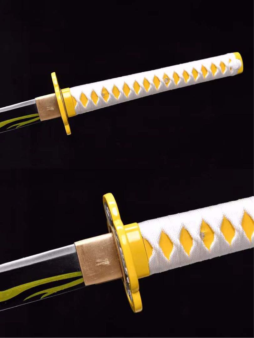 鬼滅の刃 我妻善逸 日輪刀刀装具 日本刀 模造刀 武具 舞踊刀