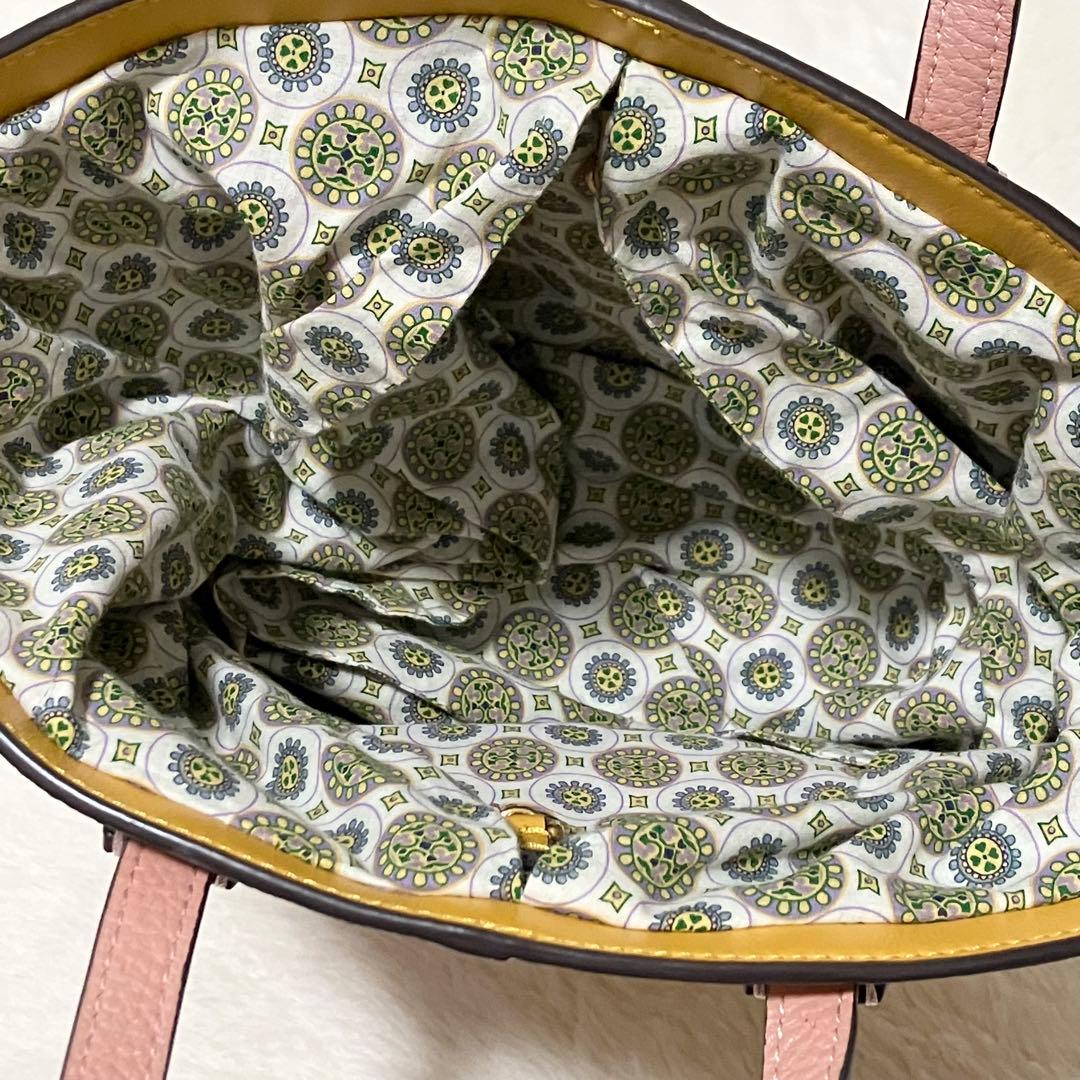 未使用級 TORY BURCH マックグロー 2way ショルダー バッグ 革