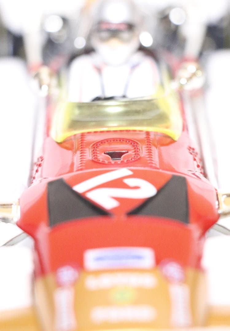 Quartzo１/１８ ロータス４９Ｂ　１９６８マリオ・アンドレッティ　中古品