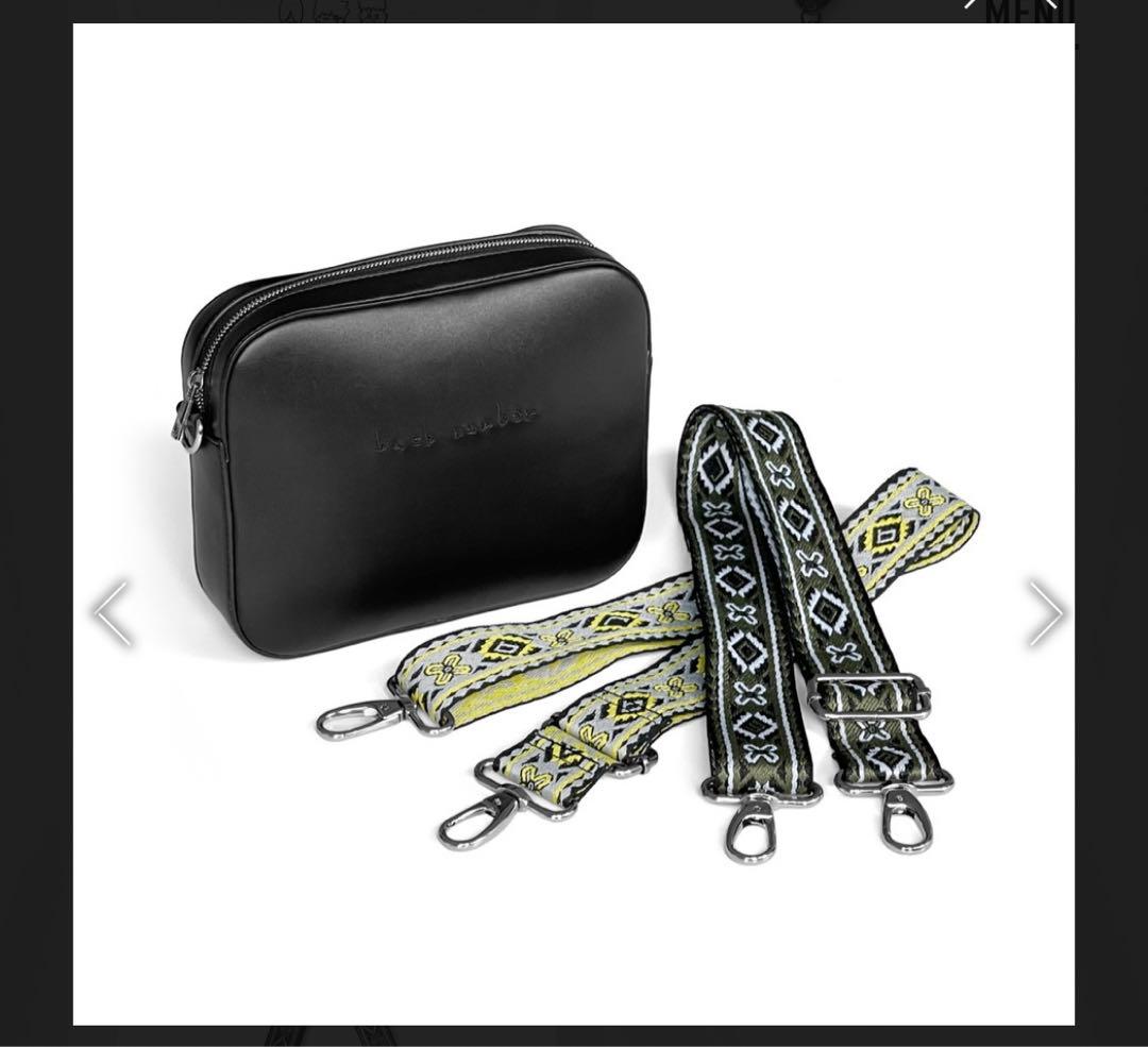 back number ギターストラップ 風 ショルダーバッグ 新品未使用品