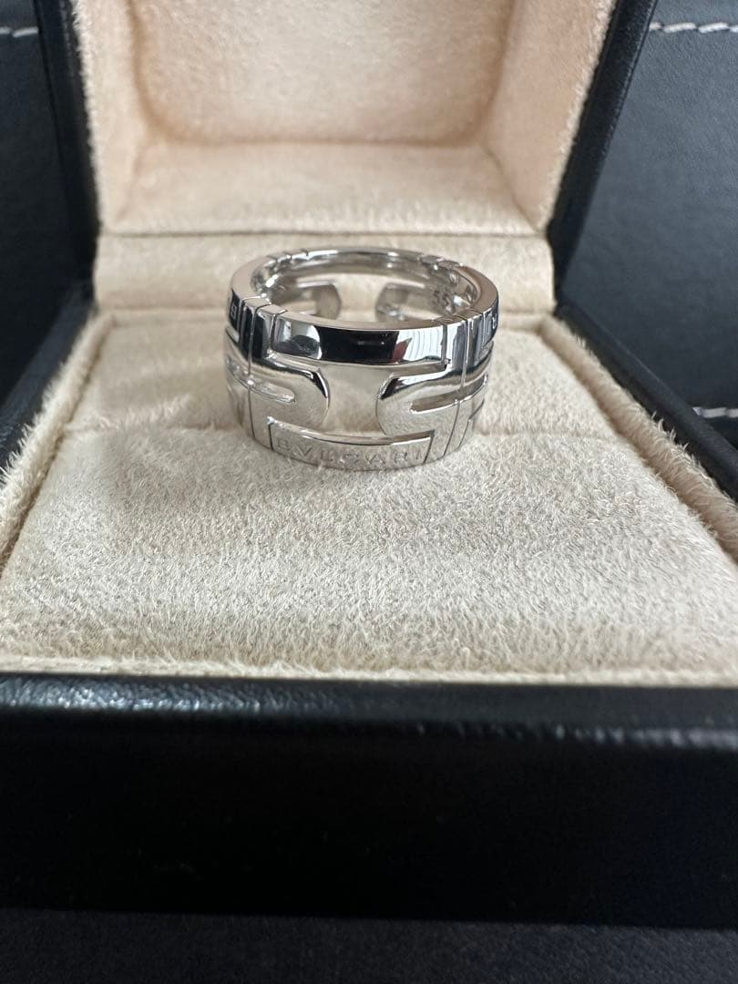 BVLGARI シルバー ロゴリング