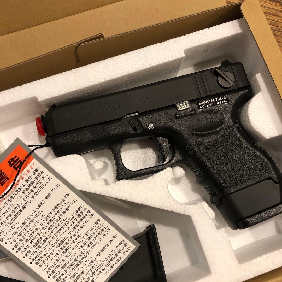 KSC Gシリーズ ガスブローバック グロック 26C 超美品 おまけつき！