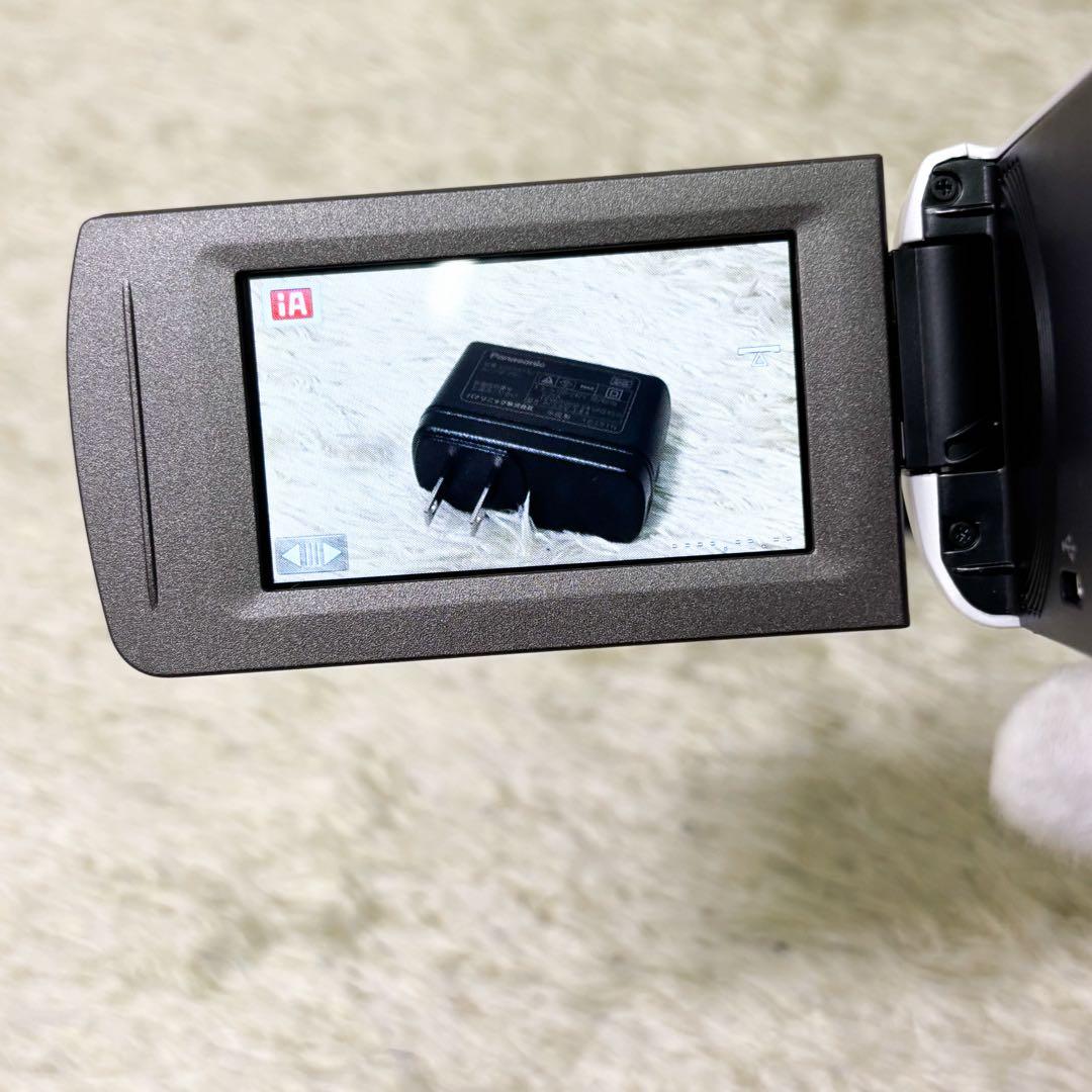 【未使用級】パナソニック ハンディカム HC-V360MS-W ビデオカメラ