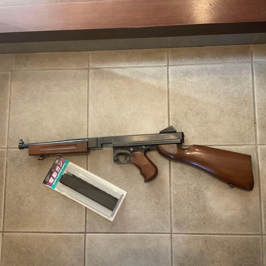 良品84m/s東京マルイ純正電動ガン　トンプソンM1A1