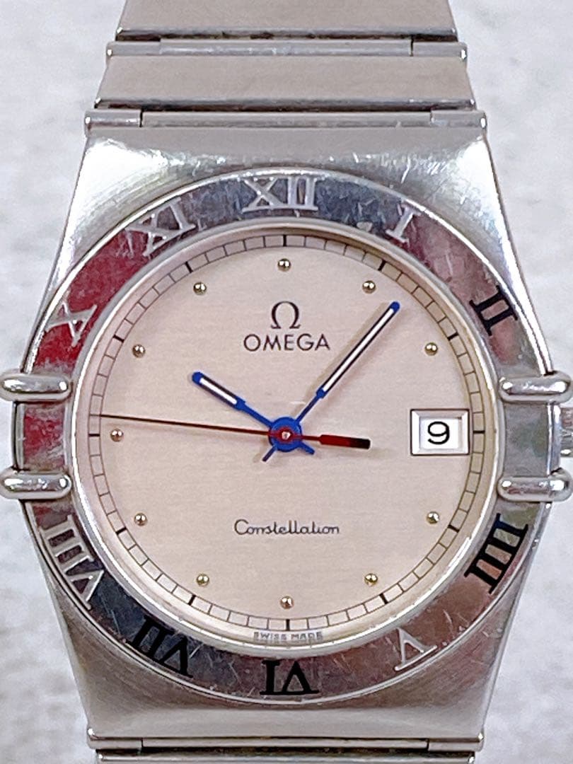 OMEGA オメガ コンステレーション メンズ腕時計 電池新品交換済み