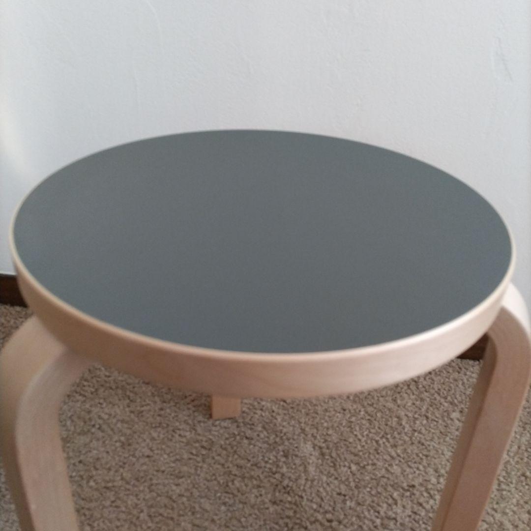 スコープ別注　アルテック スツール60 リノリウム 3本脚 ピューター