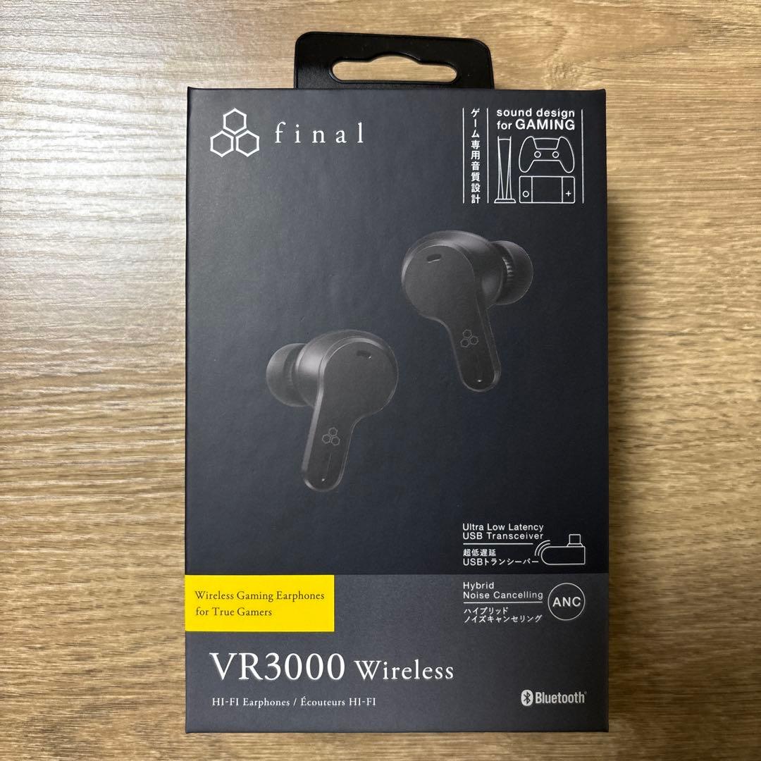 final VR3000 Wireless カナル型ゲーミングイヤホン Amazon.co.jp: final (ファイナル) VR3000 Wireless ゲーム専用