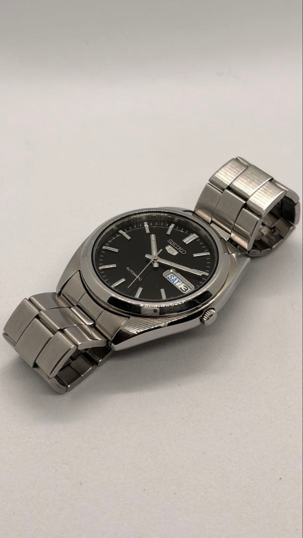 SEIKO5 裏スケ 腕時計 デイデイト 自動巻き 7S26