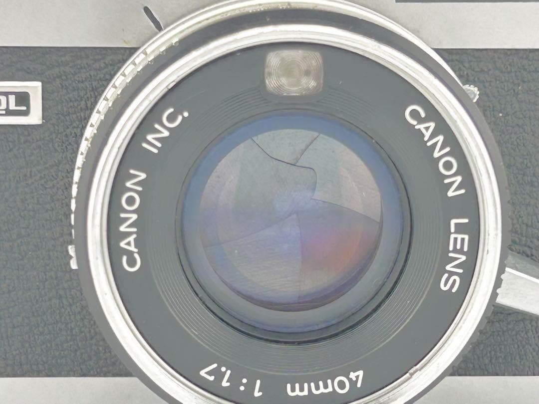 完動品】 Canon Canonet QL17 GIII 動作確認モルト貼替済