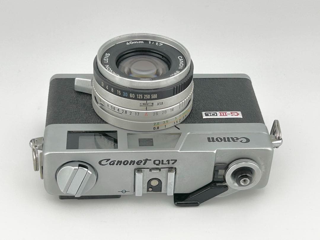 完動品】 Canon Canonet QL17 GIII 動作確認モルト貼替済