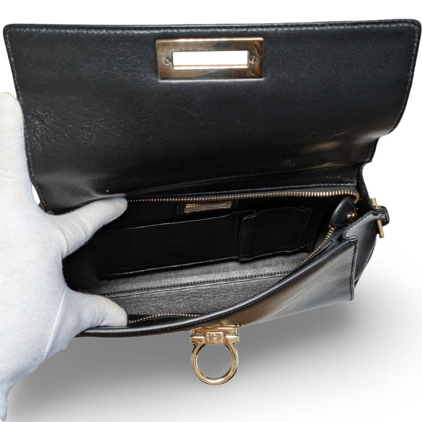 【極美品】Ferragamoフェラガモ ソフィア ハンドショルダーバッグ