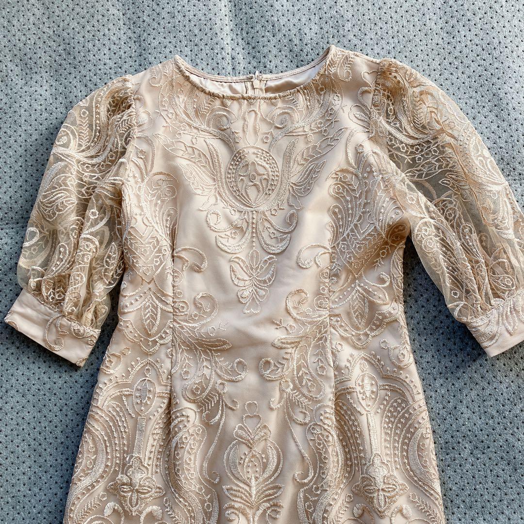 q【美品】ニアナ ハレモード ワンピース 結婚式 ドレス オケージョン