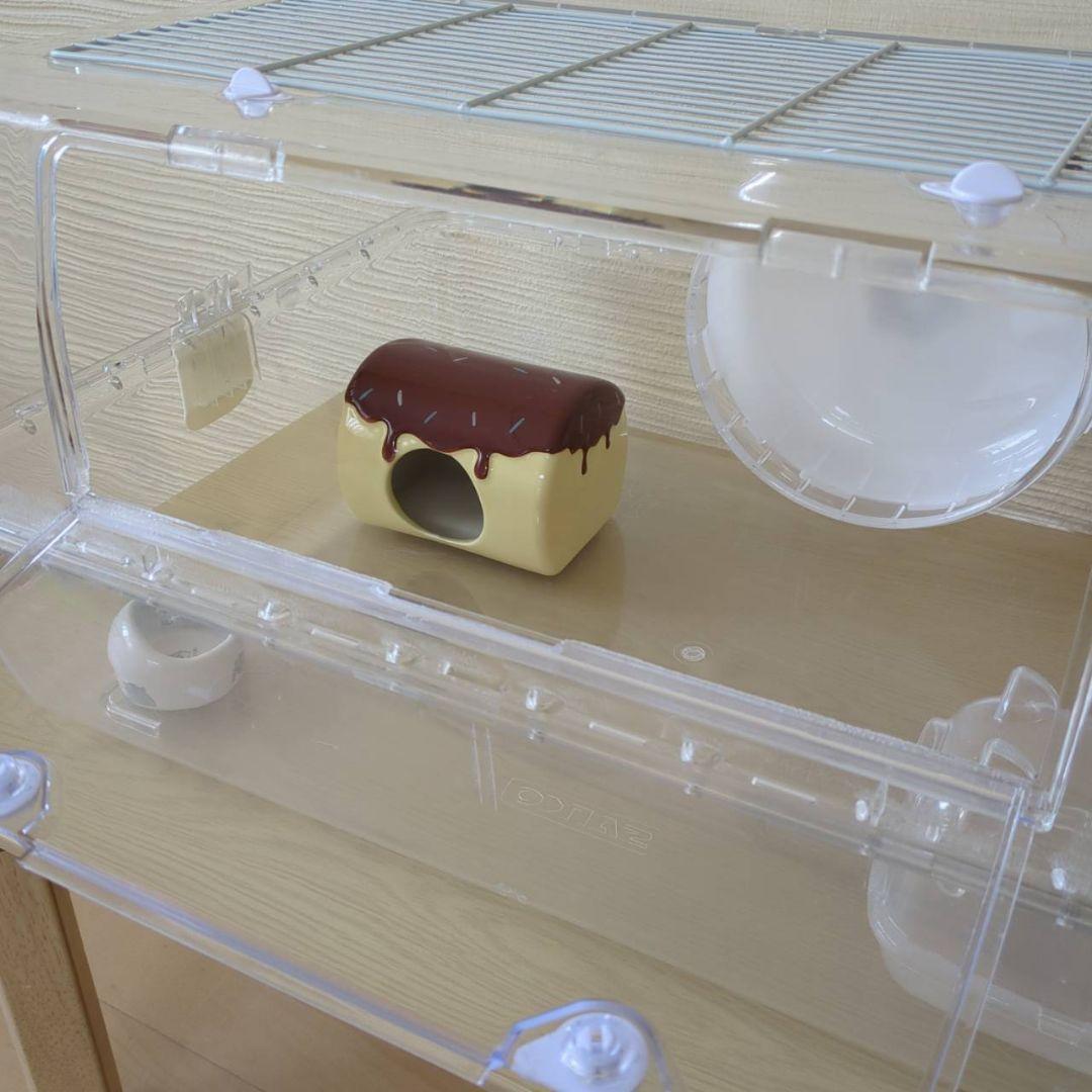 Roomy 60 小動物用ケージ クリア ハムスター 【値下げ不可】