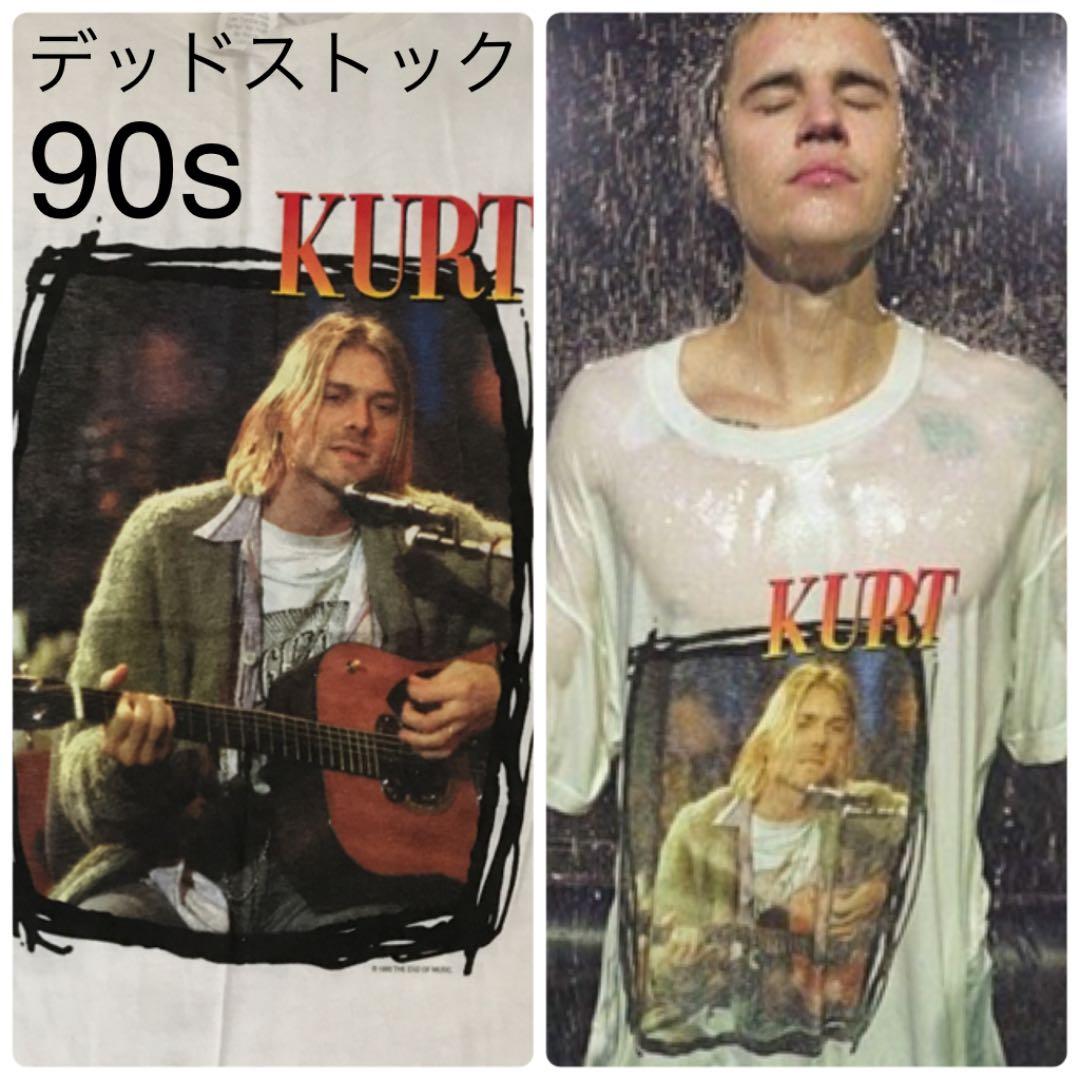 デッドストック 90s Kurt Cobain NIRVANA L｜vintage kurt cobain t
