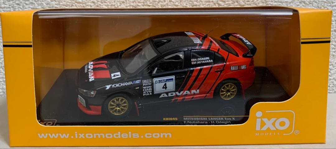 1/43 Mitsubishi Lancer Evo.X 全日本ラリー選手権