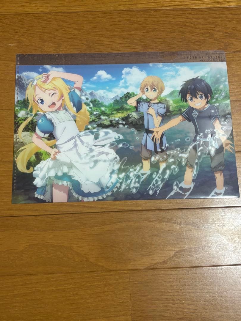 SAO クリアファイル 2枚 キリト ユージオ - メルカリ